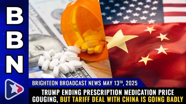 Trump ending prescription medication price gouging, but tariff deal with China is GOING BADLY