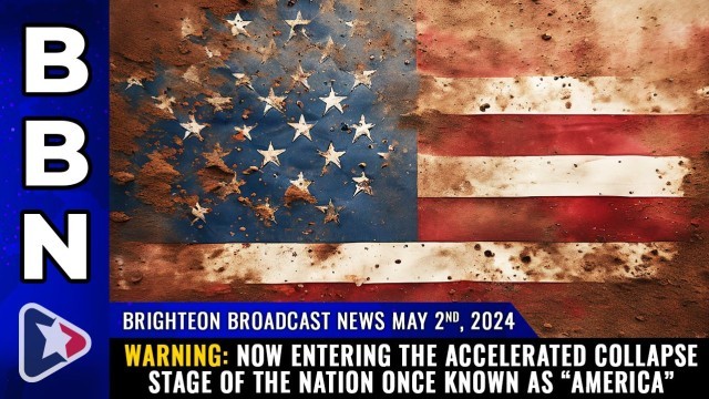 WARNING: Now entering the accelerated COLLAPSE stage of the nation once known as “America”