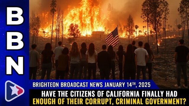 Have the citizens of California finally had enough of their corrupt, CRIMINAL GOVERNMENT?