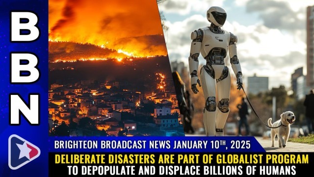 DELIBERATE DISASTERS are part of globalist program to depopulate and DISPLACE billions of humans