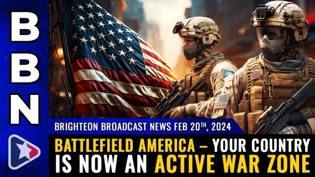 BATTLEFIELD AMERICA – Your country is now an active WAR ZONE