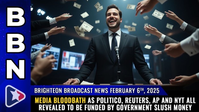 MEDIA BLOODBATH as Politico, Reuters, AP and NYT all revealed to be funded by government SLUSH MONEY