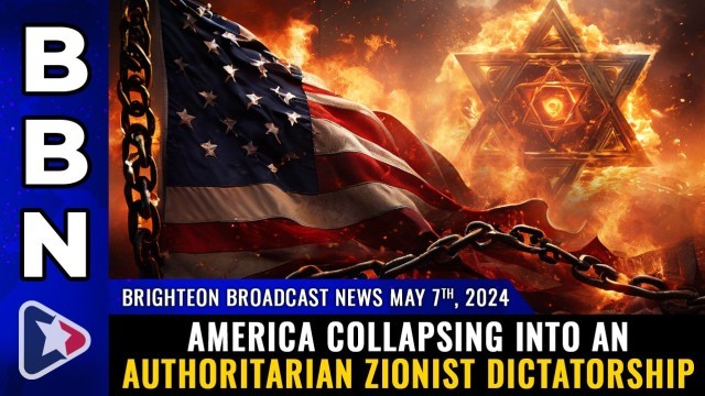 America collapsing into an authoritarian ZIONIST DICTATORSHIP