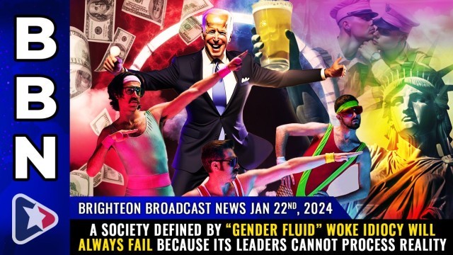 A society defined by “gender fluid” WOKE IDIOCY will always fail because its leaders cannot process REALITY