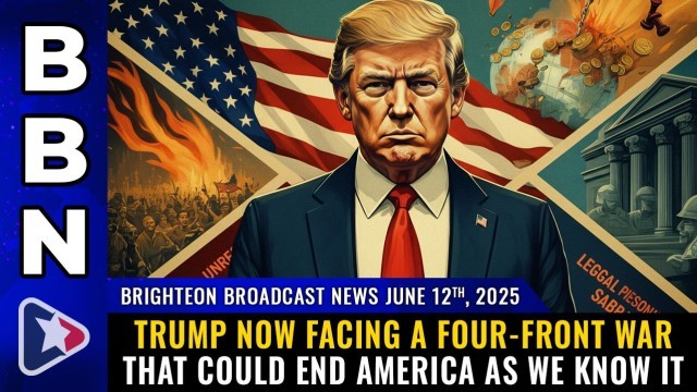 Trump now facing a FOUR-FRONT WAR that could end America as we know it