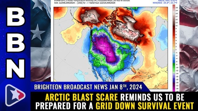 Arctic blast SCARE reminds us to be prepared for a grid down SURVIVAL event