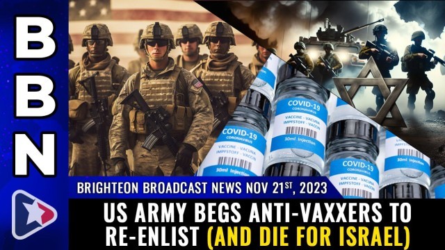 US Army begs anti-vaxxers to re-enlist (and die for Israel)