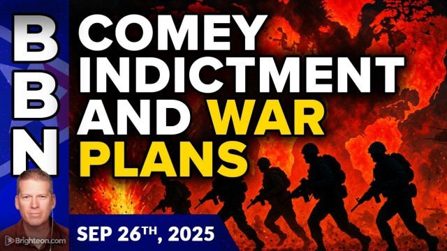 WAR plans, flotilla updates, and the Comey indictment DISTRACTION