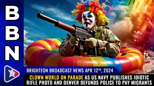 CLOWN WORLD on parade as US Navy publishes idiotic rifle photo and Denver defunds police to PAY MIGRANTS