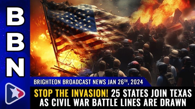 STOP THE INVASION! 25 states join Texas as CIVIL WAR battle lines are drawn