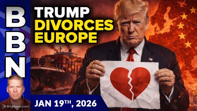 Trump FILES FOR DIVORCE from Europe as Atlantic Trade War IGNITES