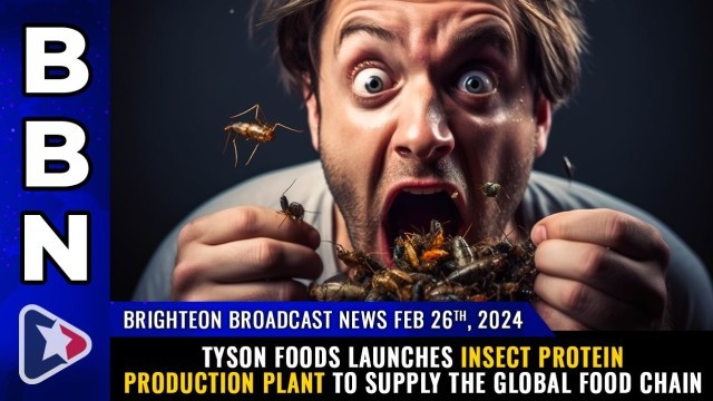 Tyson Foods launches INSECT PROTEIN production plant to supply the global food chain