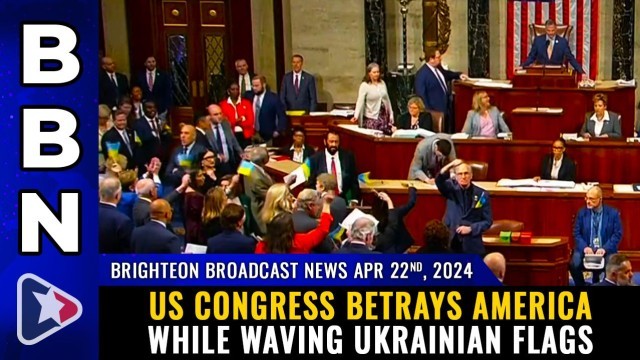 US Congress BETRAYS America while waving UKRAINIAN flags