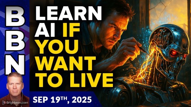 You must learn to control AI and robots to SURVIVE the societal collapse that's coming