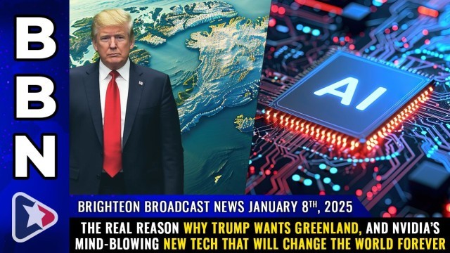 The REAL reason why Trump wants Greenland, and NVIDIA’s mind-blowing new tech that will change the world forever